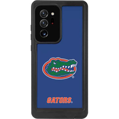 University of Florida Gators Mascot Blue Galaxy Note20 Ultra 5G Waterproof Case