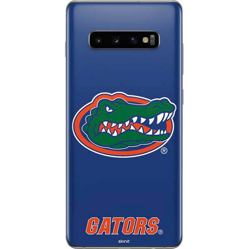 University of Florida Gators Mascot Blue Galaxy S10 Plus Skin