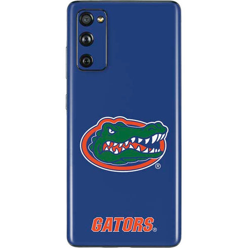 University of Florida Gators Mascot Blue Galaxy S20 Fan Edition Skin