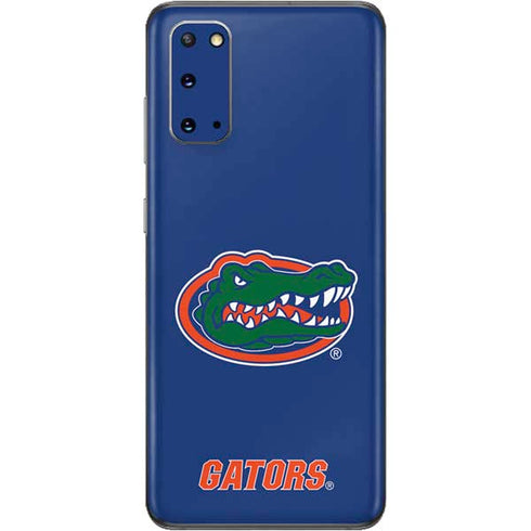 University of Florida Gators Mascot Blue Galaxy S20 Skin