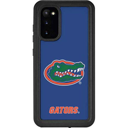 University of Florida Gators Mascot Blue Galaxy S20 Waterproof Case