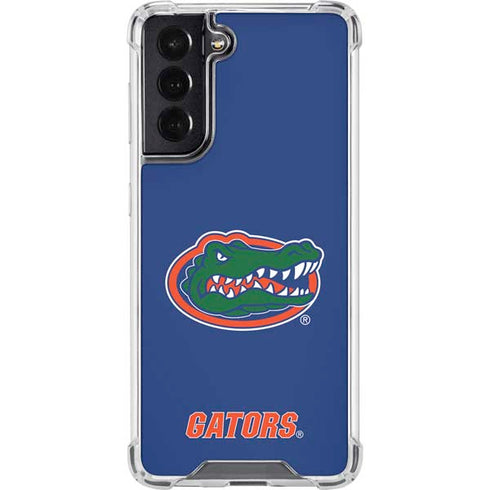 University of Florida Gators Mascot Blue Galaxy S22 Clear Case