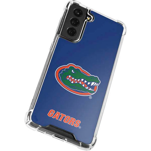 University of Florida Gators Mascot Blue Galaxy S22 Plus Clear Case