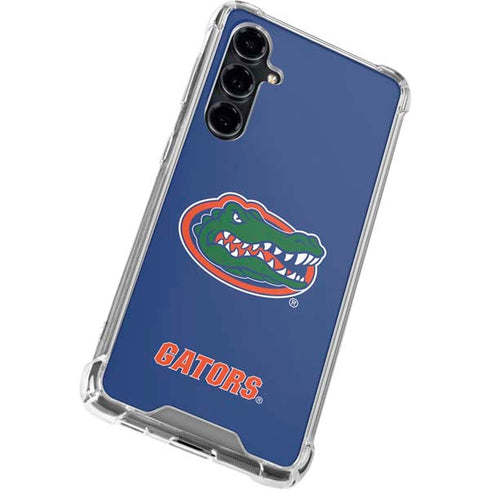 University of Florida Gators Mascot Blue Galaxy S23 FE Clear Case