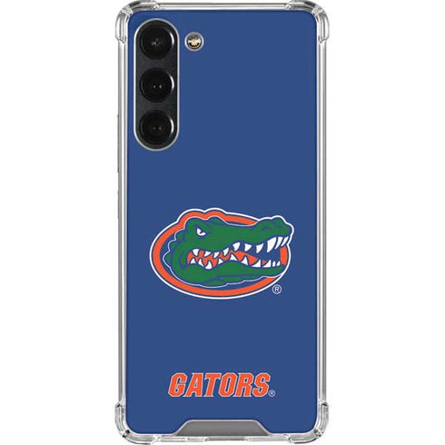 University of Florida Gators Mascot Blue Galaxy S23 Plus Clear Case