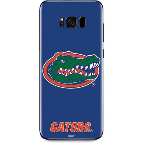 University of Florida Gators Mascot Blue Galaxy S8 Plus Skin