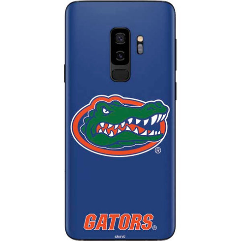 University of Florida Gators Mascot Blue Galaxy S9 Plus Skin