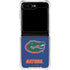 University of Florida Gators Mascot Blue Galaxy Z Flip5 5G Clear Case