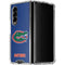University of Florida Gators Mascot Blue Galaxy Z Fold4 5G Clear Case