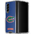 University of Florida Gators Mascot Blue Galaxy Z Fold4 5G Clear Case