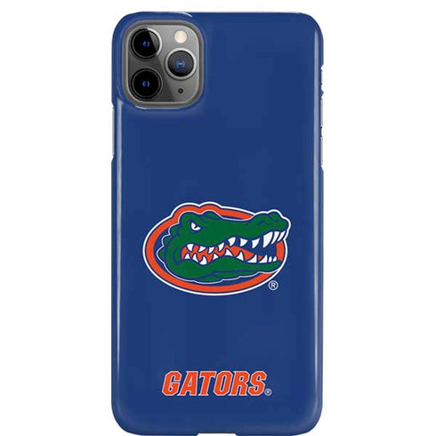 University of Florida Gators Mascot Blue iPhone 11 Pro Max Lite Case