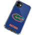 University of Florida Gators Mascot Blue iPhone 12 Clear Case