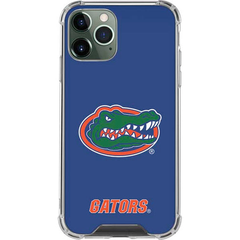 University of Florida Gators Mascot Blue iPhone 12 Pro Clear Case
