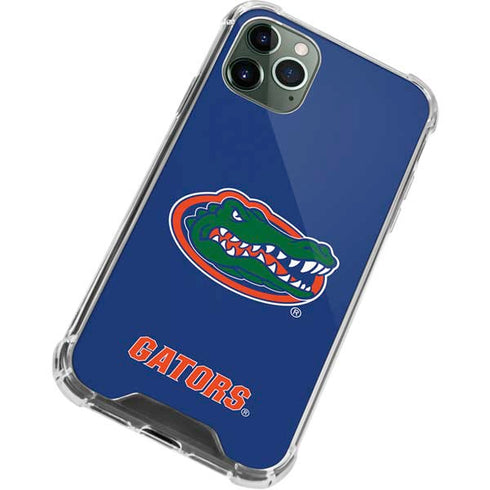 University of Florida Gators Mascot Blue iPhone 12 Pro Clear Case