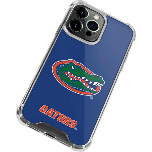University of Florida Gators Mascot Blue iPhone 13 Pro Clear Case