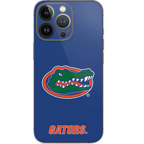 University of Florida Gators Mascot Blue iPhone 13 Pro Skin