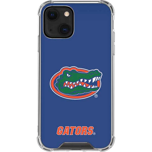 University of Florida Gators Mascot Blue iPhone 14 Plus Clear Case