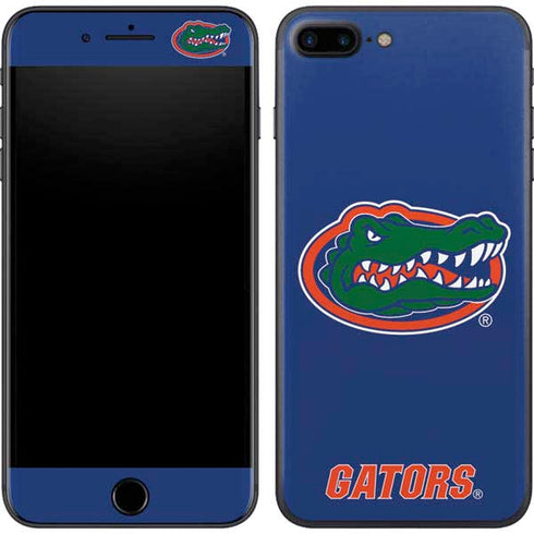 University of Florida Gators Mascot Blue iPhone 8 Plus Skin