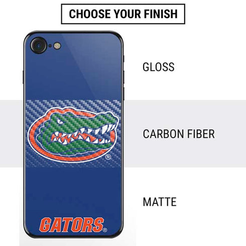 University of Florida Gators Mascot Blue iPhone SE (2nd & 3rd Gen) Skin