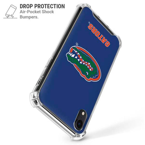 University of Florida Gators Mascot Blue iPhone XR Clear Case