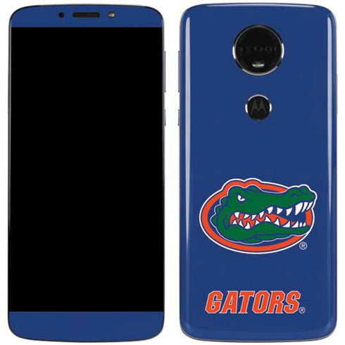 University of Florida Gators Mascot Blue Moto E5 Plus Skin