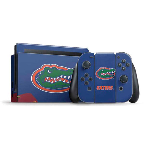 University of Florida Gators Mascot Blue Nintendo Switch Bundle Skin