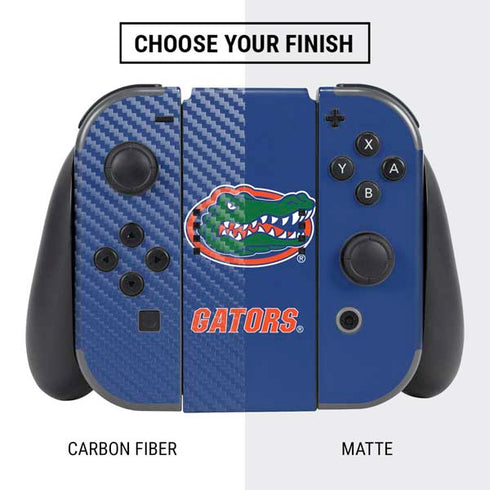University of Florida Gators Mascot Blue Nintendo Switch Bundle Skin