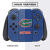 University of Florida Gators Mascot Blue Nintendo Switch Bundle Skin