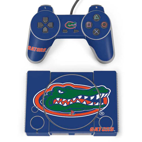 University of Florida Gators Mascot Blue PlayStation Classic Bundle Skin