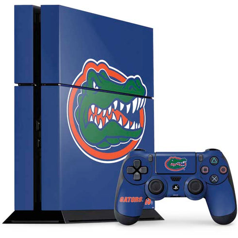 University of Florida Gators Mascot Blue PS4 Console and Controller Bundle Skin