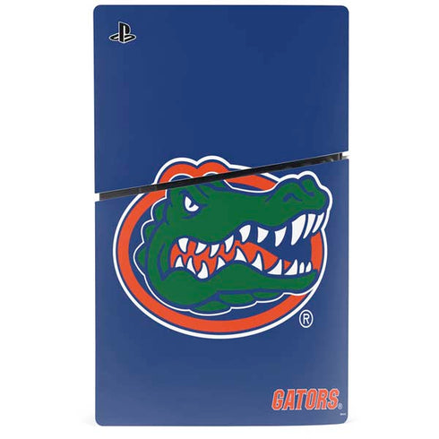 University of Florida Gators Mascot Blue PS5 Slim Disk Bundle Skin
