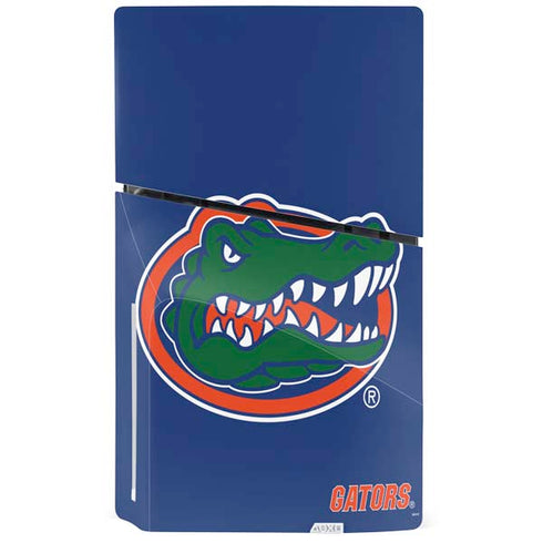 University of Florida Gators Mascot Blue PS5 Slim Disk Console Skin