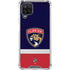 NHL Florida Panthers Alternate Jersey Galaxy A12 Clear Case