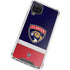 NHL Florida Panthers Alternate Jersey Galaxy A12 Clear Case