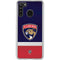 NHL Florida Panthers Alternate Jersey Galaxy A21 Clear Case