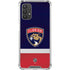 NHL Florida Panthers Alternate Jersey Galaxy A32 5G Clear Case