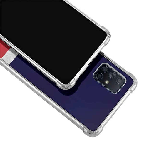 NHL Florida Panthers Alternate Jersey Galaxy A51 5G Clear Case