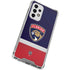 NHL Florida Panthers Alternate Jersey Galaxy A53 5G Clear Case