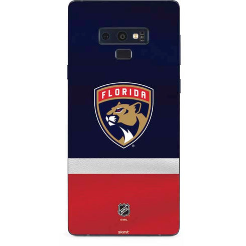 NHL Florida Panthers Alternate Jersey Galaxy Note 9 Skin