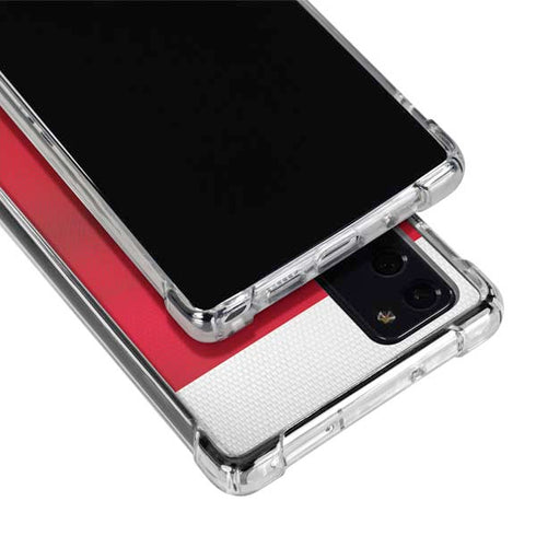 NHL Florida Panthers Alternate Jersey Galaxy Note20 5G Clear Case