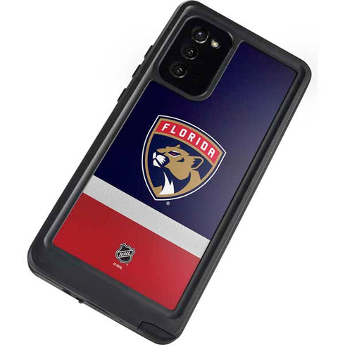 NHL Florida Panthers Alternate Jersey Galaxy Note20 5G Waterproof Case