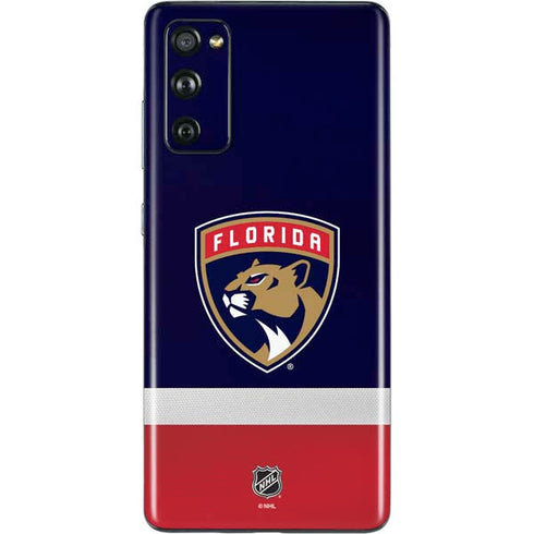 NHL Florida Panthers Alternate Jersey Galaxy S20 Fan Edition Skin