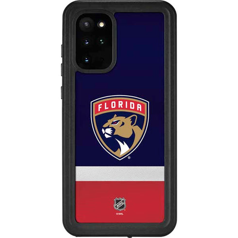 NHL Florida Panthers Alternate Jersey Galaxy S20 Plus Waterproof Case