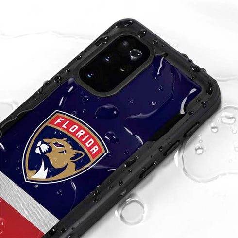 NHL Florida Panthers Alternate Jersey Galaxy S20 Plus Waterproof Case