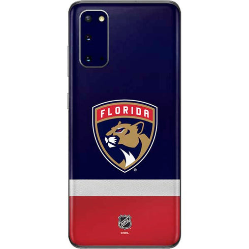 NHL Florida Panthers Alternate Jersey Galaxy S20 Skin