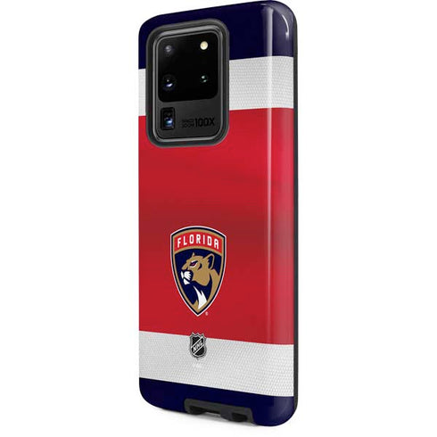 NHL Florida Panthers Alternate Jersey Galaxy S20 Ultra 5G Pro Case