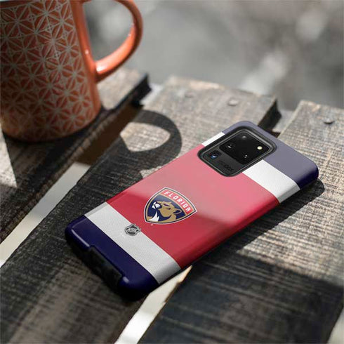 NHL Florida Panthers Alternate Jersey Galaxy S20 Ultra 5G Pro Case