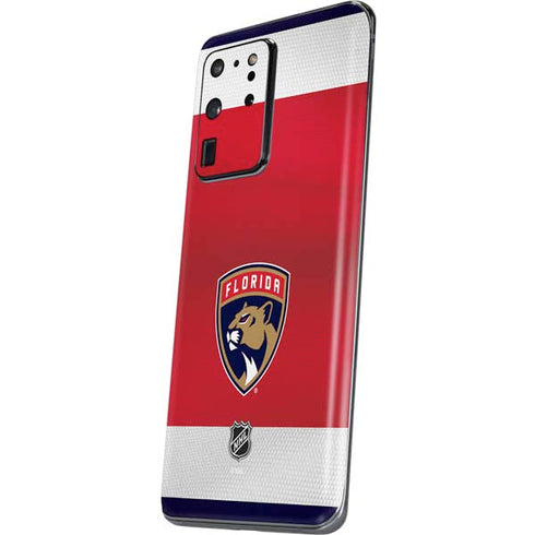NHL Florida Panthers Alternate Jersey Galaxy S20 Ultra 5G Skin