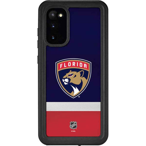 NHL Florida Panthers Alternate Jersey Galaxy S20 Waterproof Case
