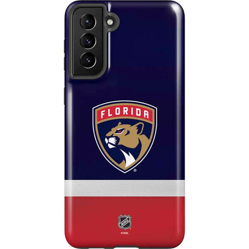 NHL Florida Panthers Alternate Jersey Galaxy S21 Plus 5G Pro Case